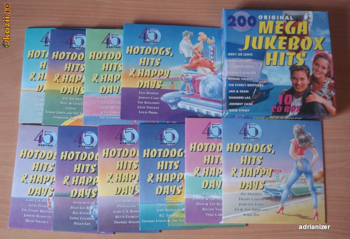 200 Mega Jukebox Hits (10 CD)