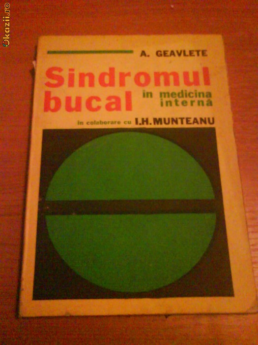 1277 A.Geavlete-Sindromul bucal in medicina interna