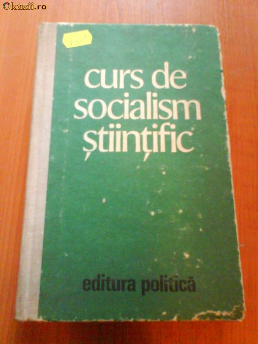 1469 M.E.I.-Curs de socialism stiitific