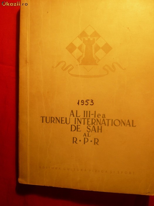 Al III-lea Turneu International de SAH al RPR - 1954