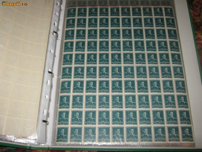 COALA TIMBRE REGELE MIHAI1943= 1945 25 bani