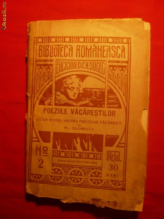 POEZIILE VACARESTILOR ---ed. 1908