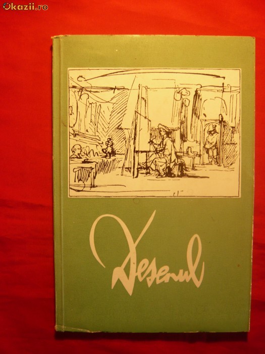 39. DESENUL- pe scurt despre tehnici de G. BOLLENBACH -Ed. Meridiane 1964 28 REPRODUCERI DESENE DE DA VINCI , VAN EYCK , O. DIX , REPIN , HOLBEIN