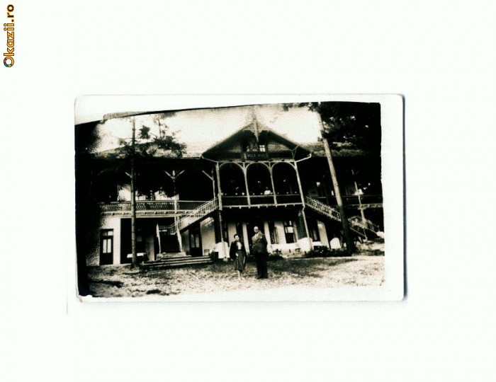D FOTO 39 -Ca amintire Govora 4/8 1939 -scrisa dar necirculata