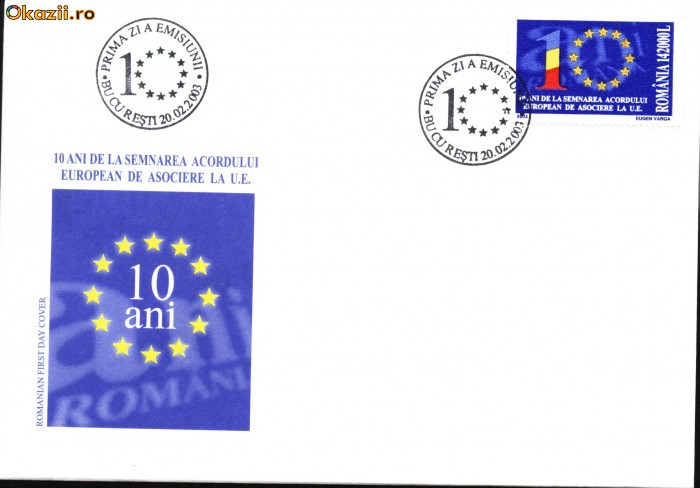 FDC 10 ani de la semnarea Acordului European de asociere UE
