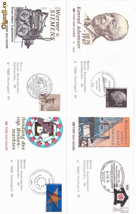 FDC 21-Germania FDC 21-Germania