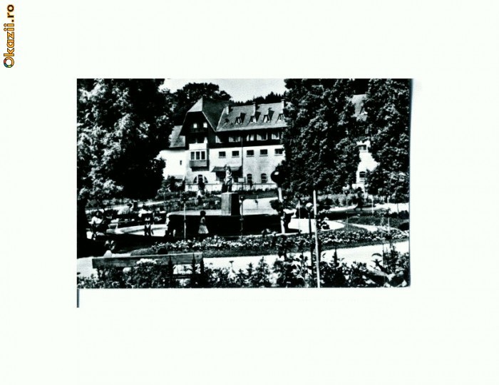 CP114-45 -Borsec, Vedere din parc -circulata 1968