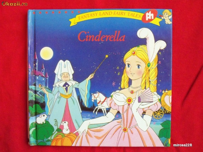 CINDERELLA , povestea Cenusareasa, in lb engleza foto mare CINDERELLA , povestea Cenusareasa, in lb engleza foto mare