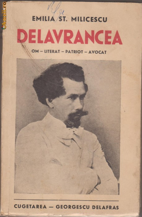 Emilia Milicescu / Viata lui Delavrancea (editie 1940)