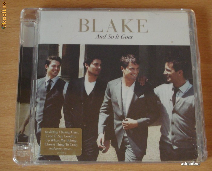 Blake - And So It Goes