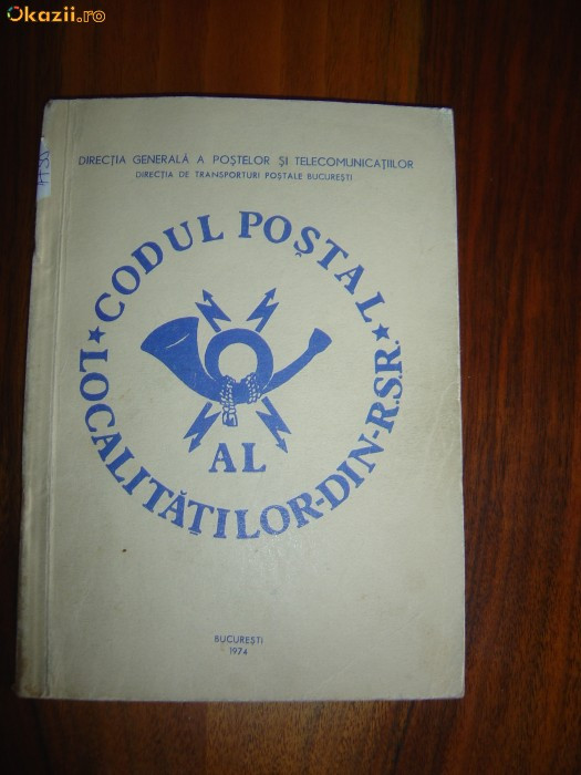 1735 Codul Postal al Localitatilor din RSR 1974 1735 Codul Postal al Localitatilor din RSR 1974