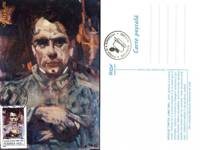 Maxima Nicolae Tonitza, pictor,grafician roman