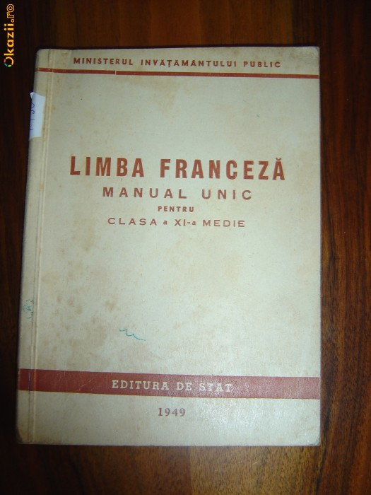 1790 Limba Franceza Manual Unic Cls.XI 1790 Limba Franceza Manual Unic Cls.XI