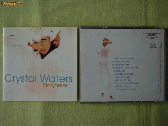 CRYSTAL WATERS - Storyteller - C D Original ca NOU