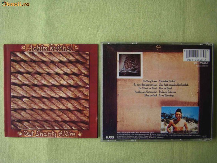 ACHIM REICHEL - Dat Shanty Alb&#039;m - C D Original