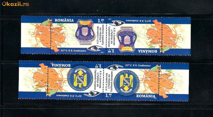 ROMANIA 2009 - CONFERINTA POLITIILOR - TETE BECHE, MNH - LP 1834