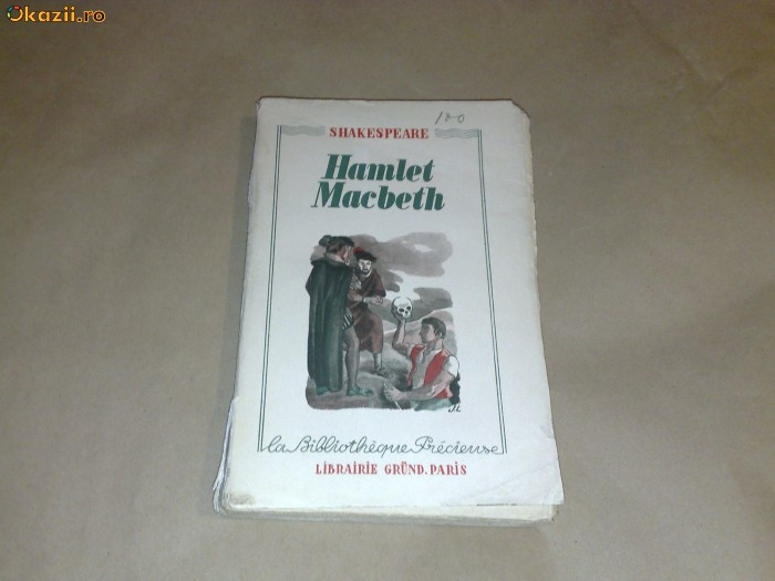 Shakespeare - Hamlet - Macbeth - 1939 (franceza)