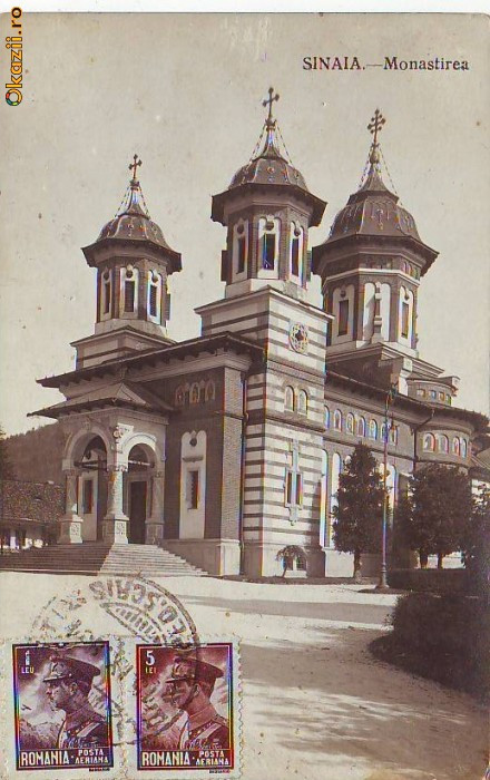 B162 Sinaia Manastire circulata 1931
