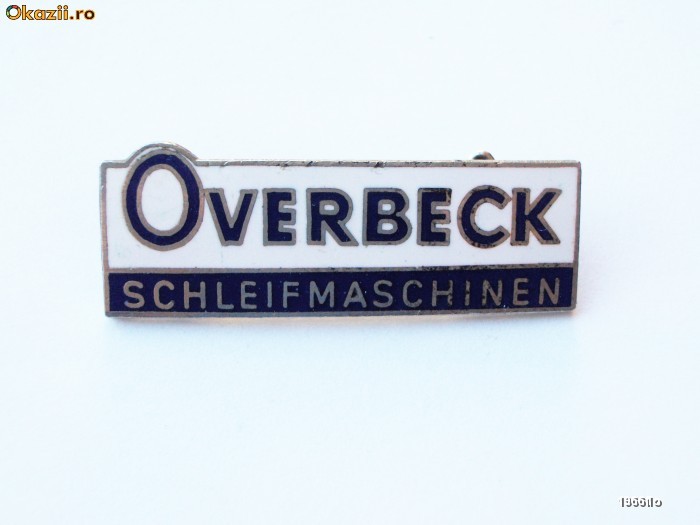 INSIGNA GERMANIA OVERBECK SCHLEIFMASCHINEN **