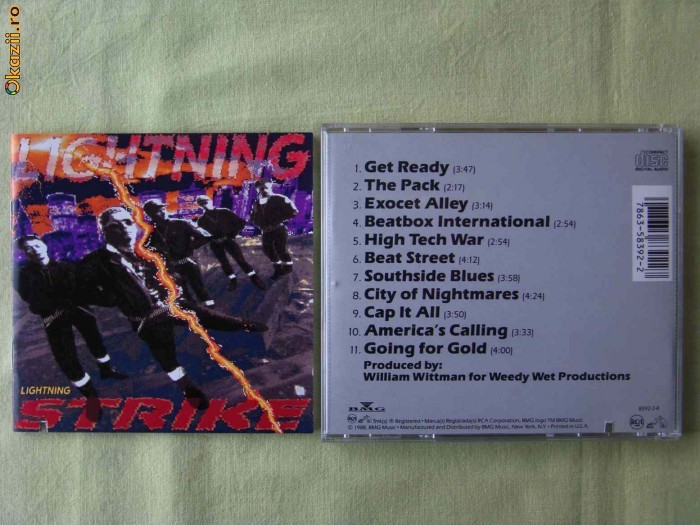 LIGHTNING - Lightning Strike - C D Original ca NOU