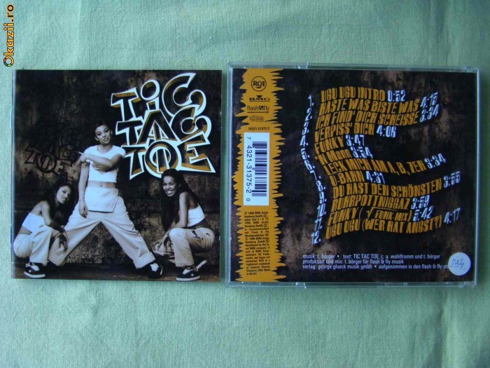 TIC TAC TOE - Tic Tac Toe - C D Original TIC TAC TOE - Tic Tac Toe - C D Original