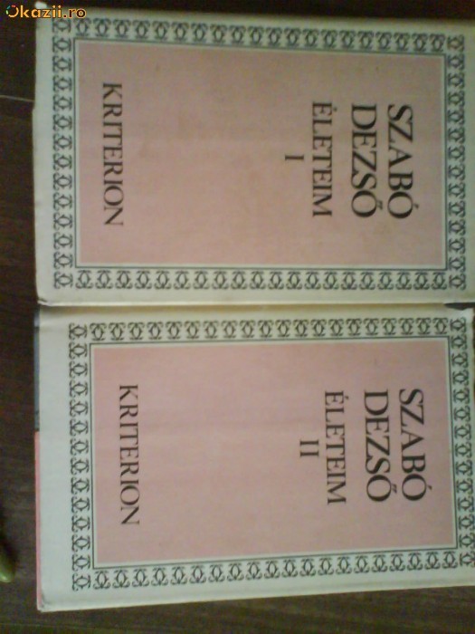 2338 Szabo Dezso Eleteim (Vol.1,2)