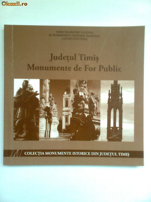 BANAT-MONUMENTE DE FOR PUBLIC DIN TIMIS, REPERTORIU, TIMISOARA, 2010 BANAT-MONUMENTE DE FOR PUBLIC DIN TIMIS, REPERTORIU, TIMISOARA, 2010