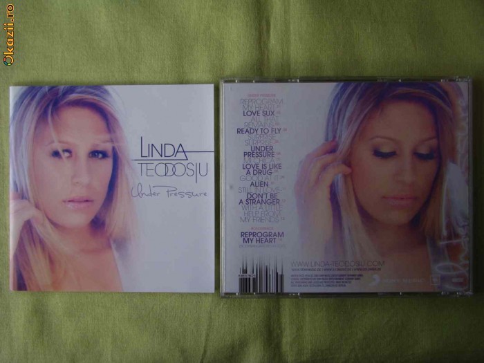 LINDA TEODOSIU - Under Pressure - C D Original NOU