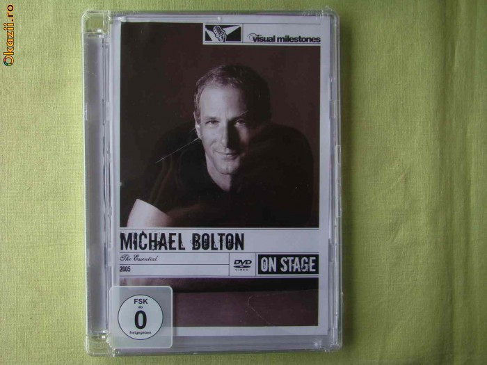 MICHAEL BOLTON - The Essential On Stage - DVD Sigilat