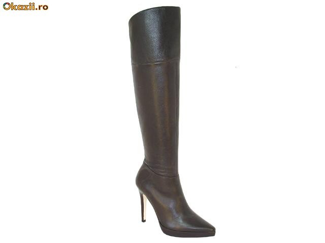 Cizme maro cu platforma ,Buffalo , piele (6800-295 BROWN) REDUCERE EXCEPTIONALA DE PRET Cizme maro cu platforma ,Buffalo , piele (6800-295 BROWN) REDUCERE EXCEPTIONALA DE PRET
