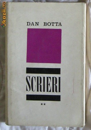 D Botta Scrieri vol. II