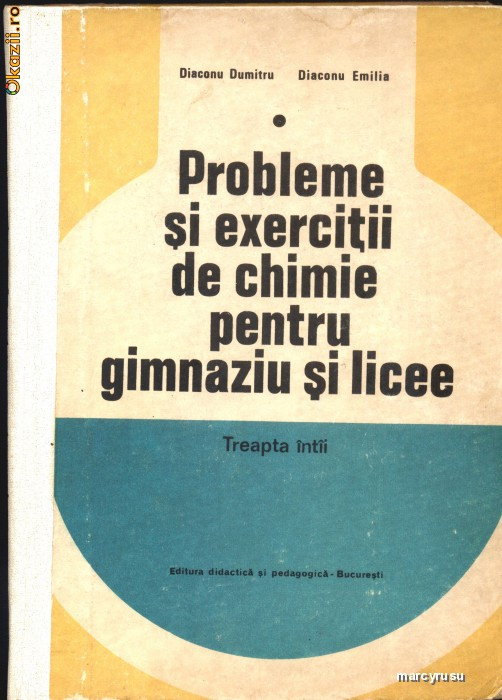 Probleme si exercitii de chimie pentru gimnaziu si licee