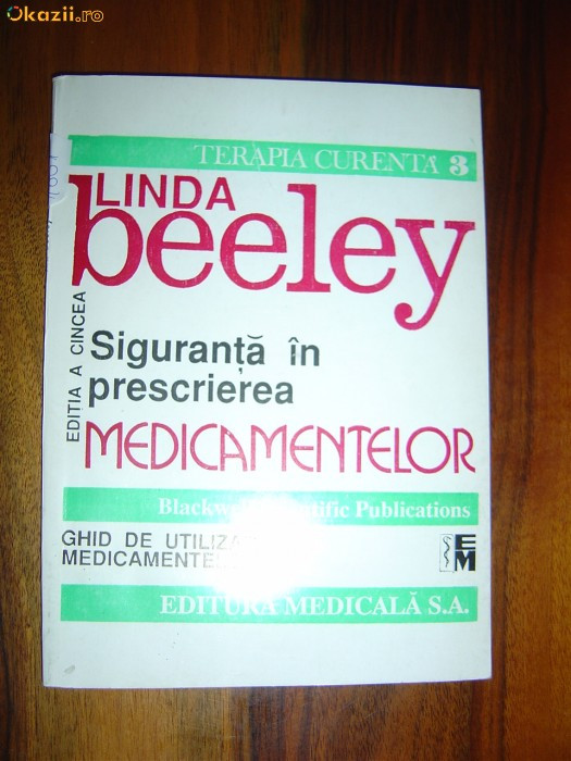 1851 Siguranta in prescrierea medicamentelor Linda Beeley