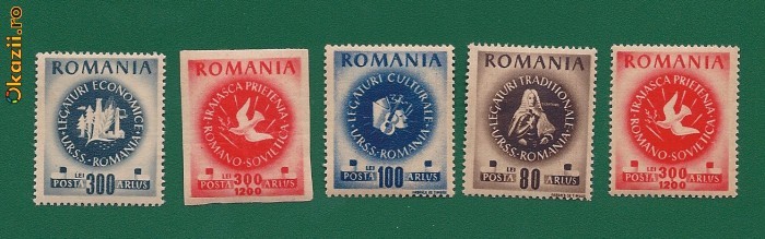 ROMANIA 1946 - CONGRESUL ARLUS - MNH - LP 202