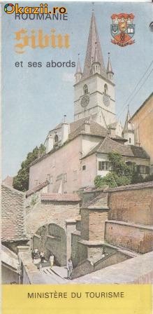 HARTA TURISTICA SIBIU 65/46CM (veche) HARTA TURISTICA SIBIU 65/46CM (veche)