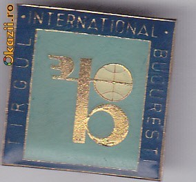 Insigna Tirgul International Bucuresti