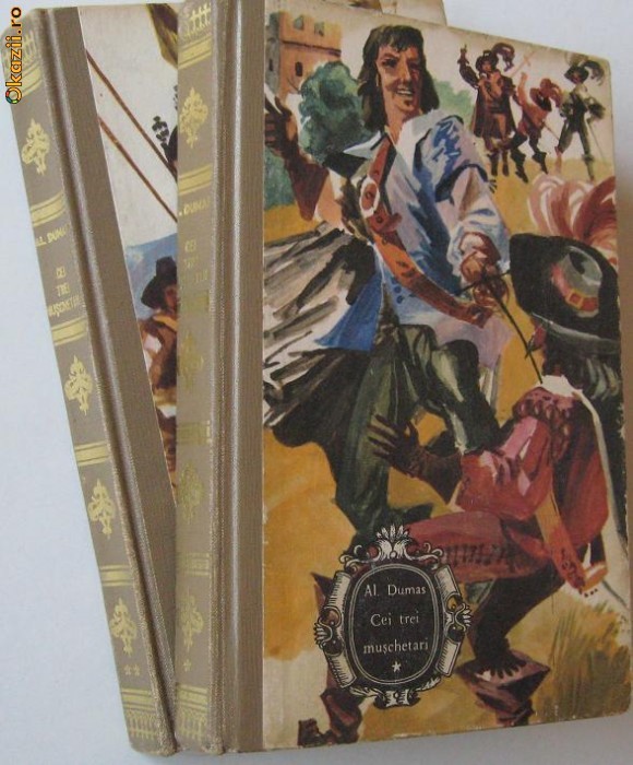 Dumas,CEI TREI MUSCHETARI,2 vol. (editie de lux) | Okazii.ro