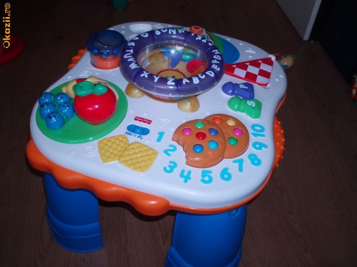 FISHER PRICE MASUTA EDUCATIVA foto mare FISHER PRICE MASUTA EDUCATIVA foto mare