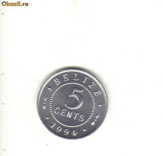 bnk mnd Belize 5 centi 1994 unc