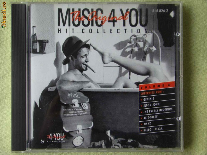 MUSIC 4 YOU Vol. 6 - Selectii - C D Original ca NOU