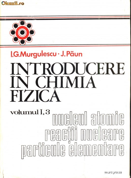 Introducere in chimia fizica, vol. I, 3