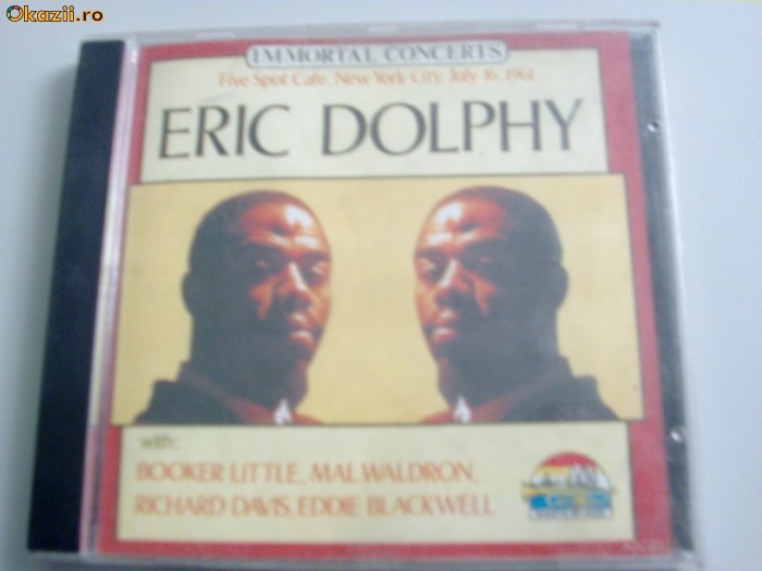 CD JAZZ:ERIC DOLPHY QUINTET AT FIVE SPOT CAFE 1961 w/B.LITTLE/WALDRON/BLACKWELL+