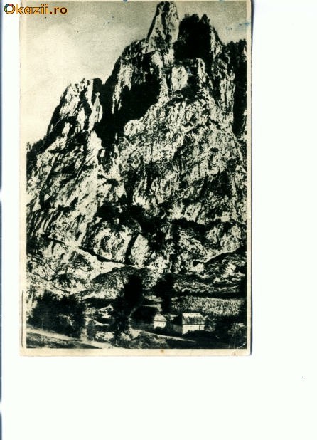 CP64-45-Intrare in cheile Bicazului-RPR(circulata 1954)