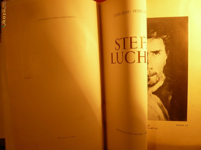 STEFAN LUCHIAN Album cu REPRODUCERI DETASABILE - 1955