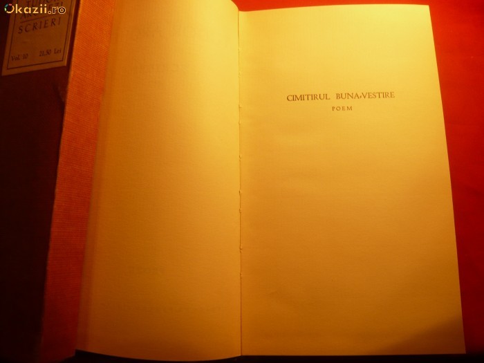 T ARGHEZI - SCRIERI - VOL.10 .- EDITIE DE LUX - 1965