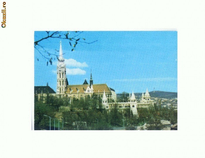 CP180-32 Budapest. Halaszbastya... (Ungaria) - necirculata