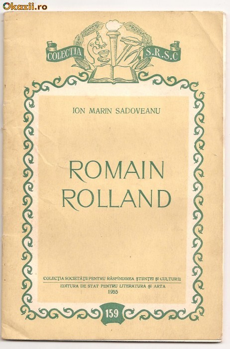 (C101) ROMAIN ROLLAND DE ION MARIN SADOVEANU