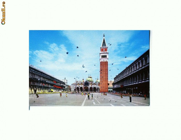 CP181-43 Venezia.Piazza San Marco (Italia)-necirculata