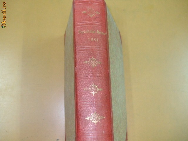 Portofoliul roman Anul I Mar. 1881 - Iun 1882 12 numere 047