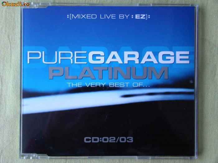 PURE GARAGE PLATINUM Vol.2 - Selectii - C D Original ca NOU